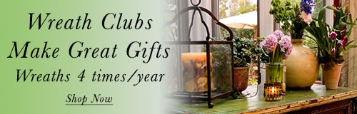 Wreath Club - give a wreath 4 times a year