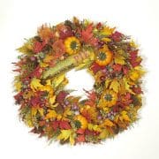 Country Fresh Pumpkin Pie Wreath