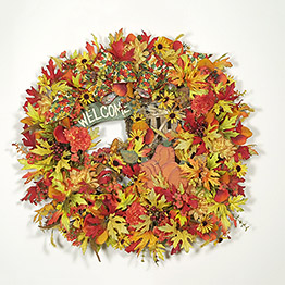 Autumn Welcome Wreath