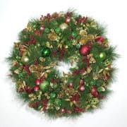 Happy Holidays Wreath