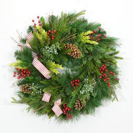 Northern Alpine Evergreen Wreath