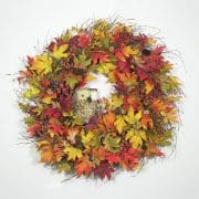 Autumn Hooter Wreath