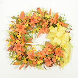 Sizzling Colors Summer Wreath