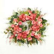 Romantic Rose Garden Summer Wreath