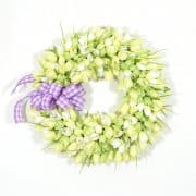 Mint Julep Tulip Wreath