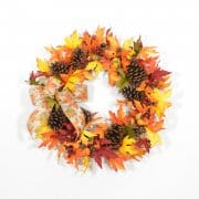 Casual Elegance Autumn Wreath