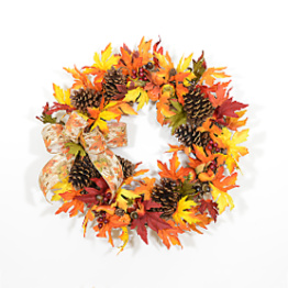 Casual Elegance Autumn Wreath