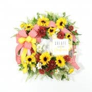 Glorious Shades of Summer Wreath