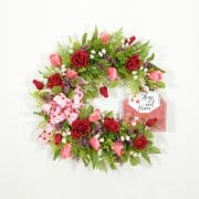 Hugs and Kisses Valentine Wreath