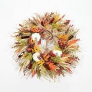 Autumn Tapestry Cornhusk Fall Wreath