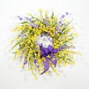 Forsythia and Dogwood Spring Wreath