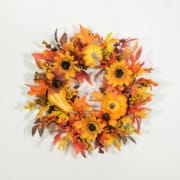 Bountiful Autumn Harvest Fall Wreath